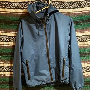 RARE WILD THINGS NAVY WINDBREAKER SIZE MEDIUM